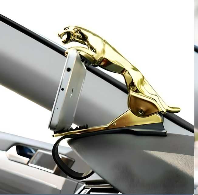 Jaguar Design Hud Car Mobile Phone Holder
