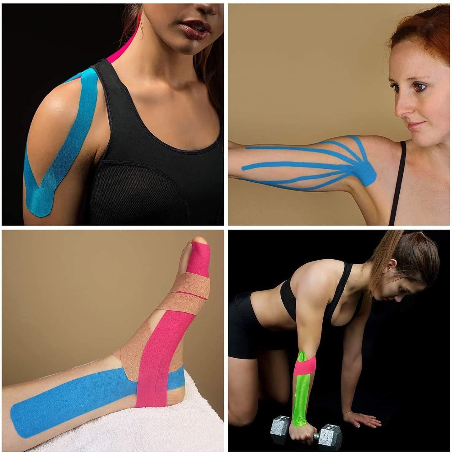 Kinestrixy™ Kinesiology Tape for Muscle Pain Relief