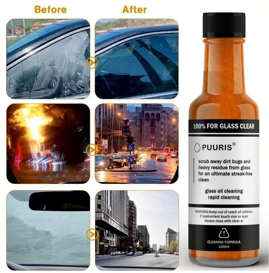 Glass Cleaning Agent - Buy 1, Get 1 Free