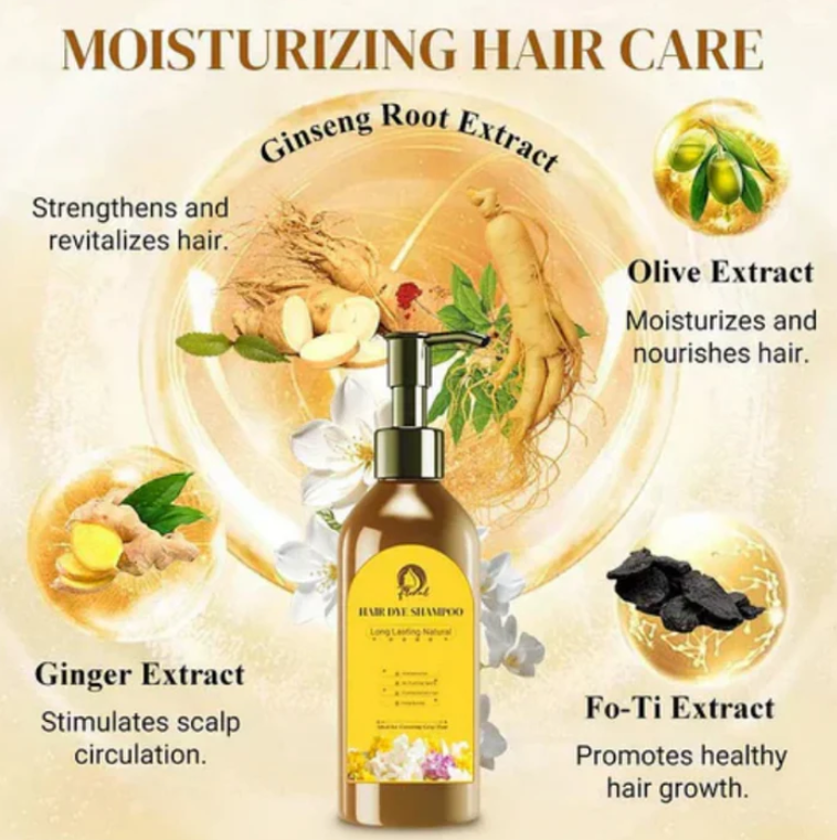 Japanese Natural Hair Color Shampoo (BUY 1 GET 1 FREE)