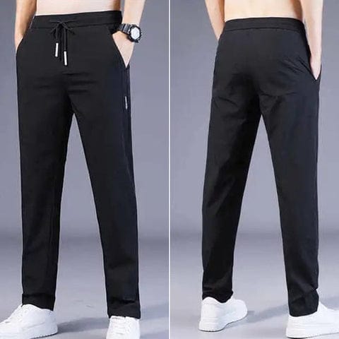 SwiFit™ Elastic Men's Track Pants (Pack of 2)