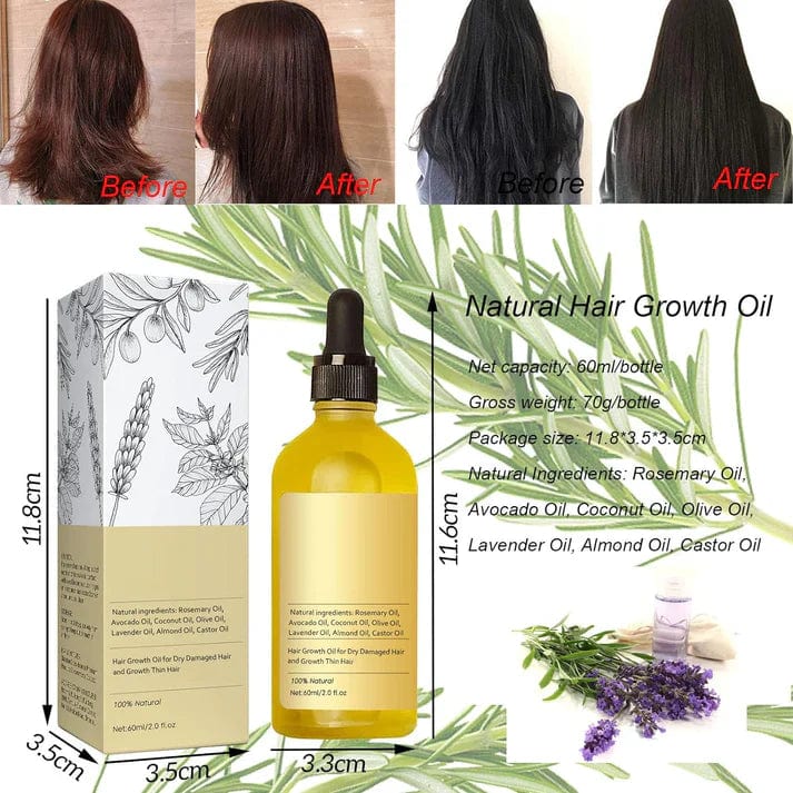 Veganick Natural Hair Growth Oil (Pack of 2)