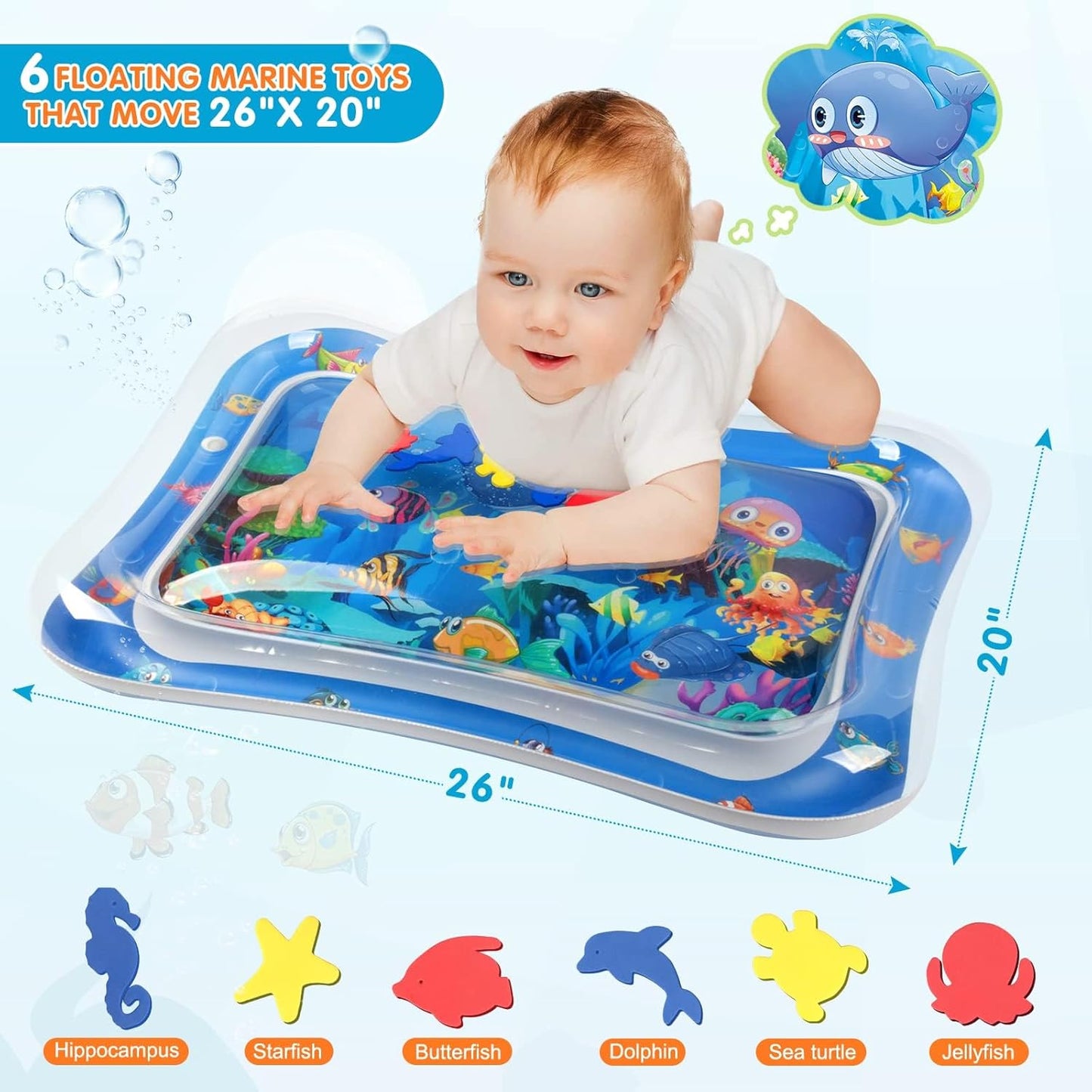 WigglePadzâ„¢ Baby Water Mat