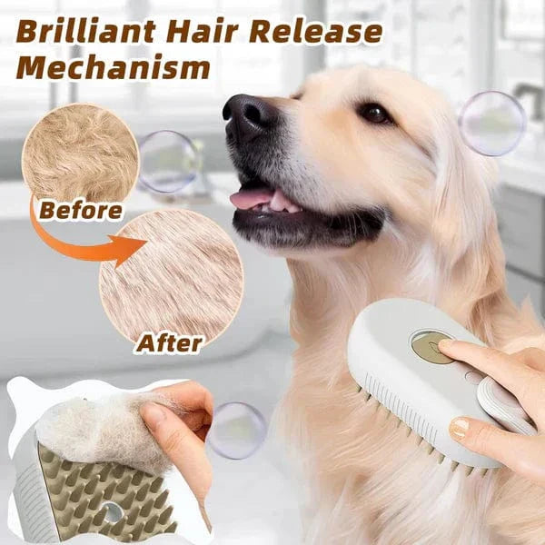 3 in 1 Pet Grooming Brush