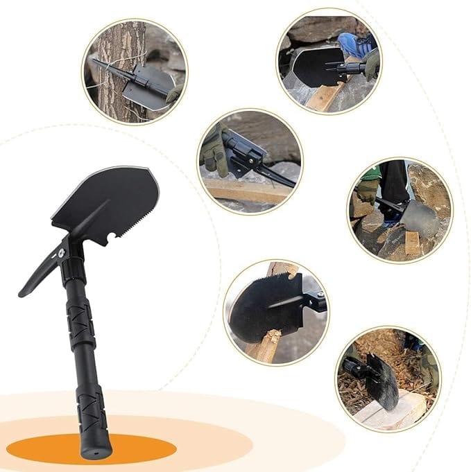 9-in-1 Mini Foldable Showel
