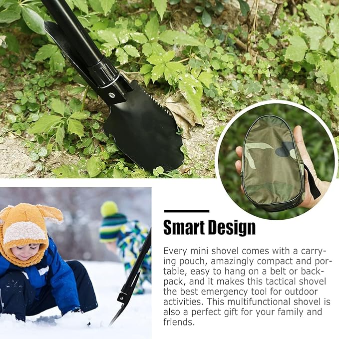 9-in-1 Mini Foldable Showel