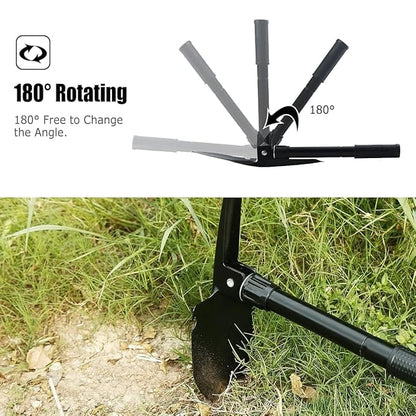 9-in-1 Mini Foldable Showel