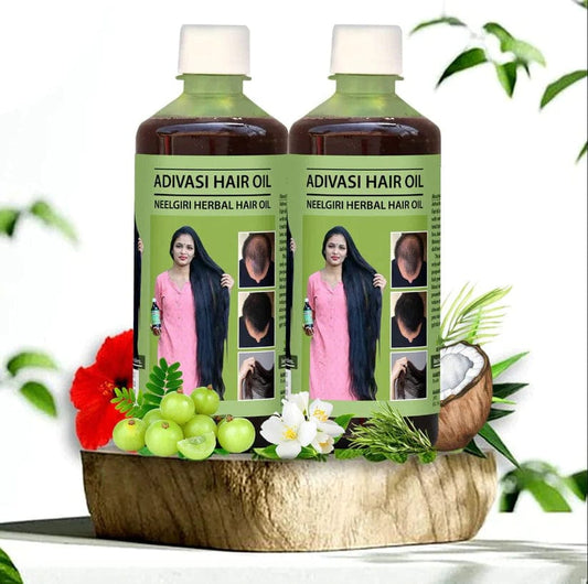Adivasi Jeeva Sanjivani Herbal Hair Oil (Pack of 2)