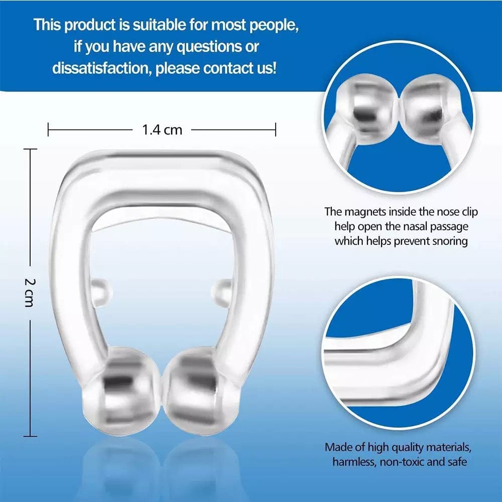 Anti Snore Magnetic Nose Clip (Pack of 4)