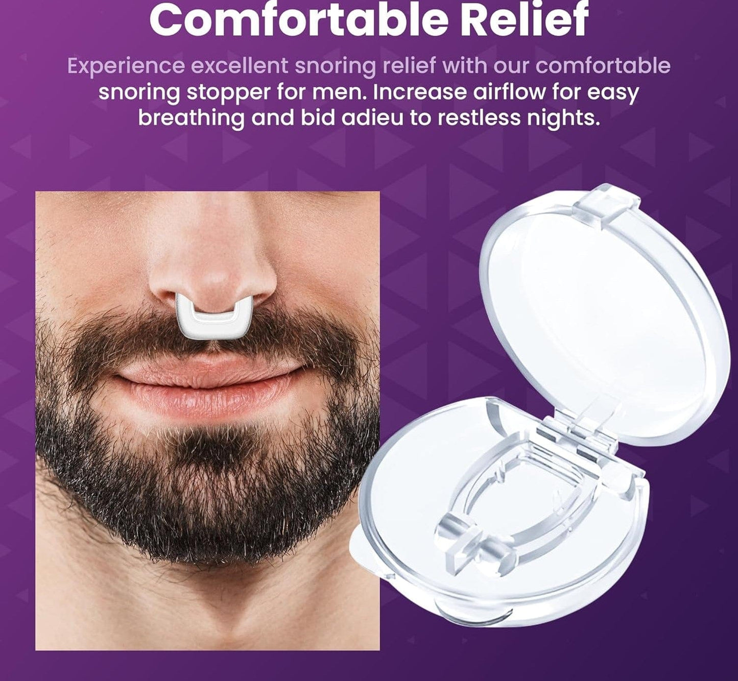 Anti Snore Magnetic Nose Clip (Pack of 4)