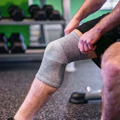 Bamboo Compression Knee Sleeves (Pack Of 2)