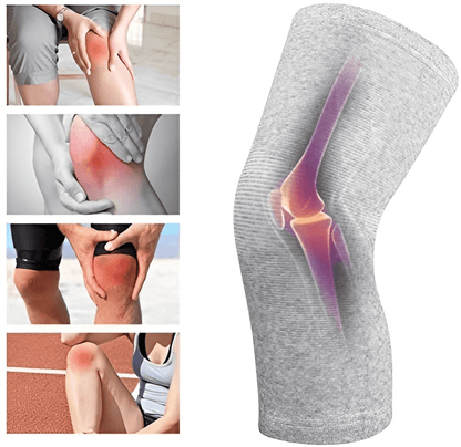 Bamboo Compression Knee Sleeves (Pack Of 2)