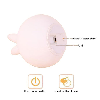 BunnyShozi™ Rabbit Silicone Night Light