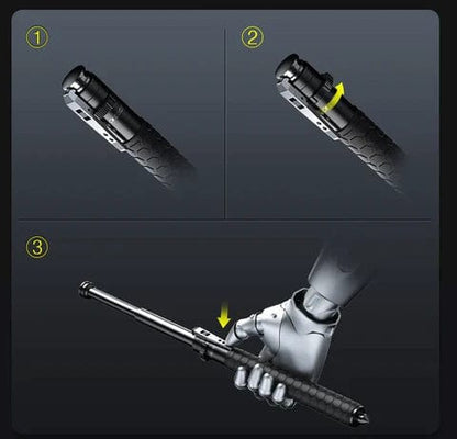 Forgee™️ Self Defence (Heavy Metal and Extendable)