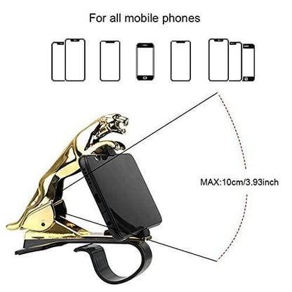 Jaguar Design Hud Car Mobile Phone Holder