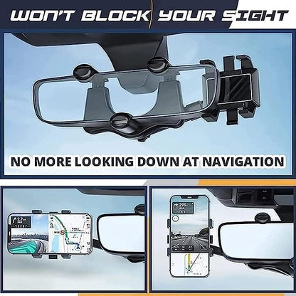 Verzo™️ Rearview Mirror Phone Holder