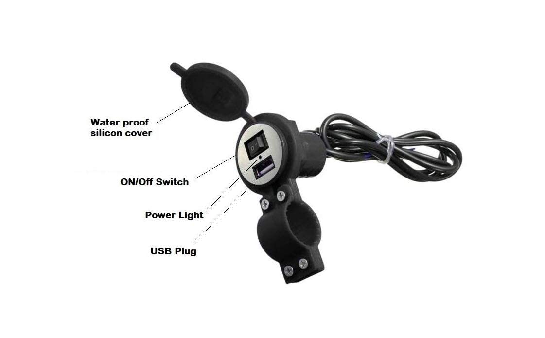 MotoPower™ Bike USB Charger