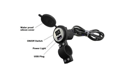MotoPower™ Bike USB Charger