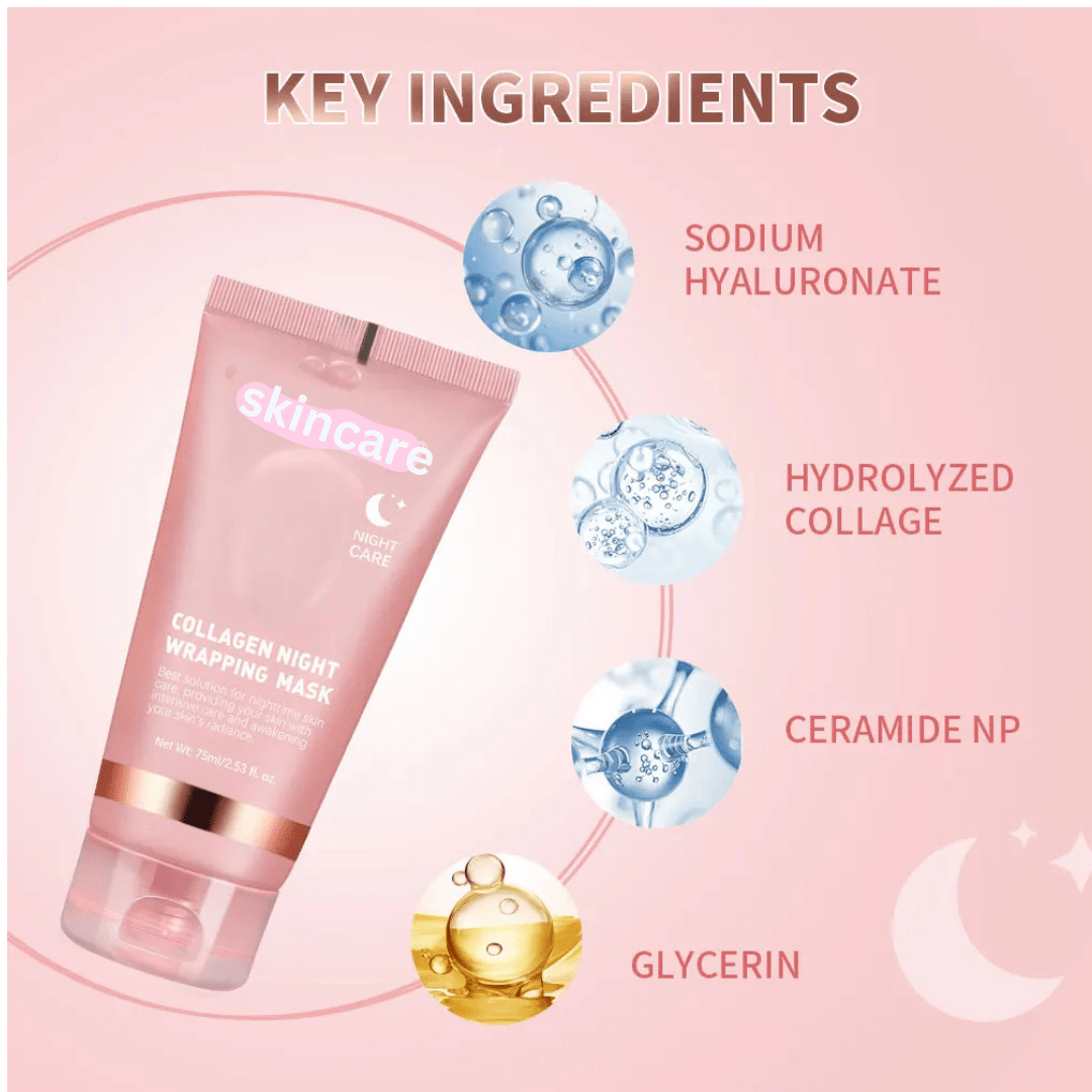 NightMasky™️Korean Collagen Night Wrapping Mask