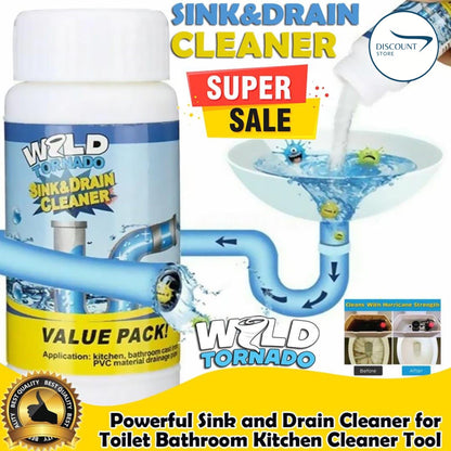 Powerful Drain & Sink Cleaner (Pack of 2)