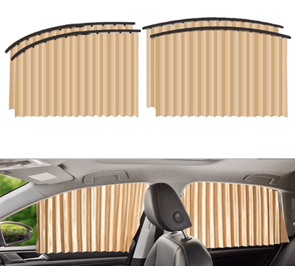 Travelexo™ Privacy Car Curtains (Pack of 4)