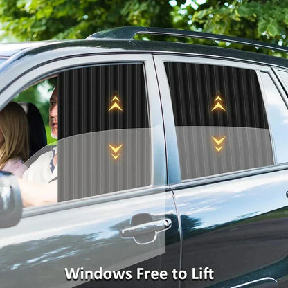 Travelexo™ Privacy Car Curtains (Pack of 4)