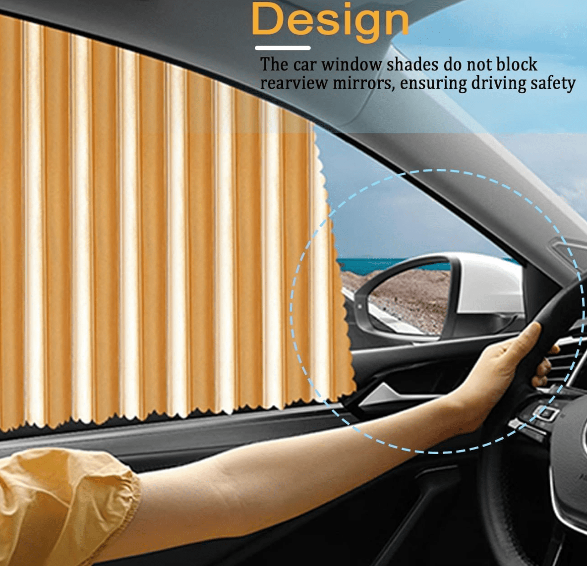 Travelexo™ Privacy Car Curtains (Pack of 4)