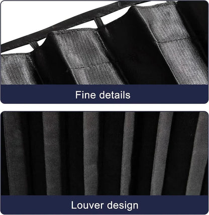 Travelexo™ Privacy Car Curtains (Pack of 4)