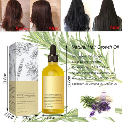 Veganick Natural Hair Growth Oil (Pack of 2)